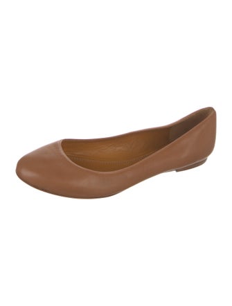 Ralph Lauren Collection Leather Ballet Flats