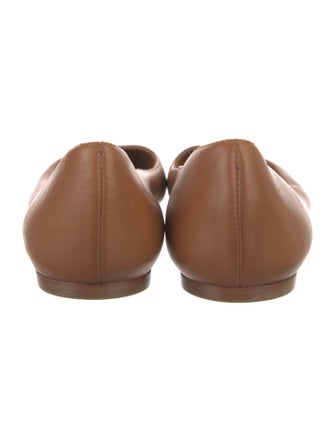 Ralph Lauren Collection Leather Ballet Flats