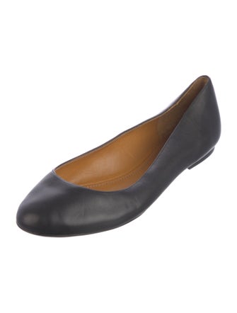 Ralph Lauren Collection Leather Ballet Flats