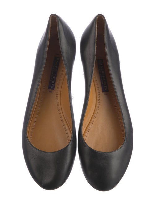 Ralph Lauren Collection Leather Ballet Flats