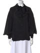 Ralph Lauren Collection Silk Mock Neck Blouse