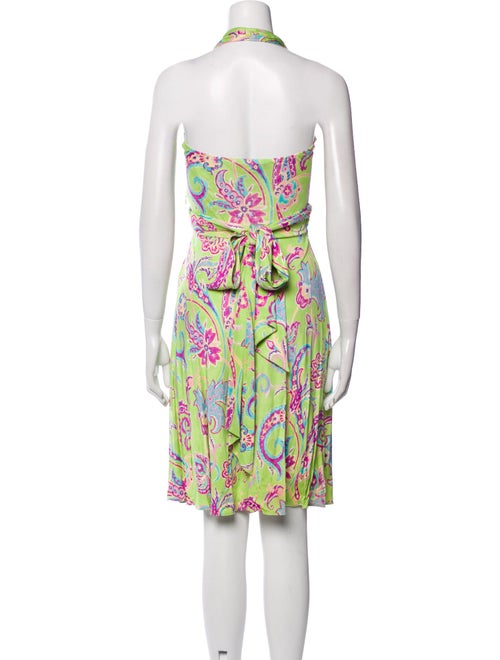 Ralph Lauren Collection Silk Midi Length Dress