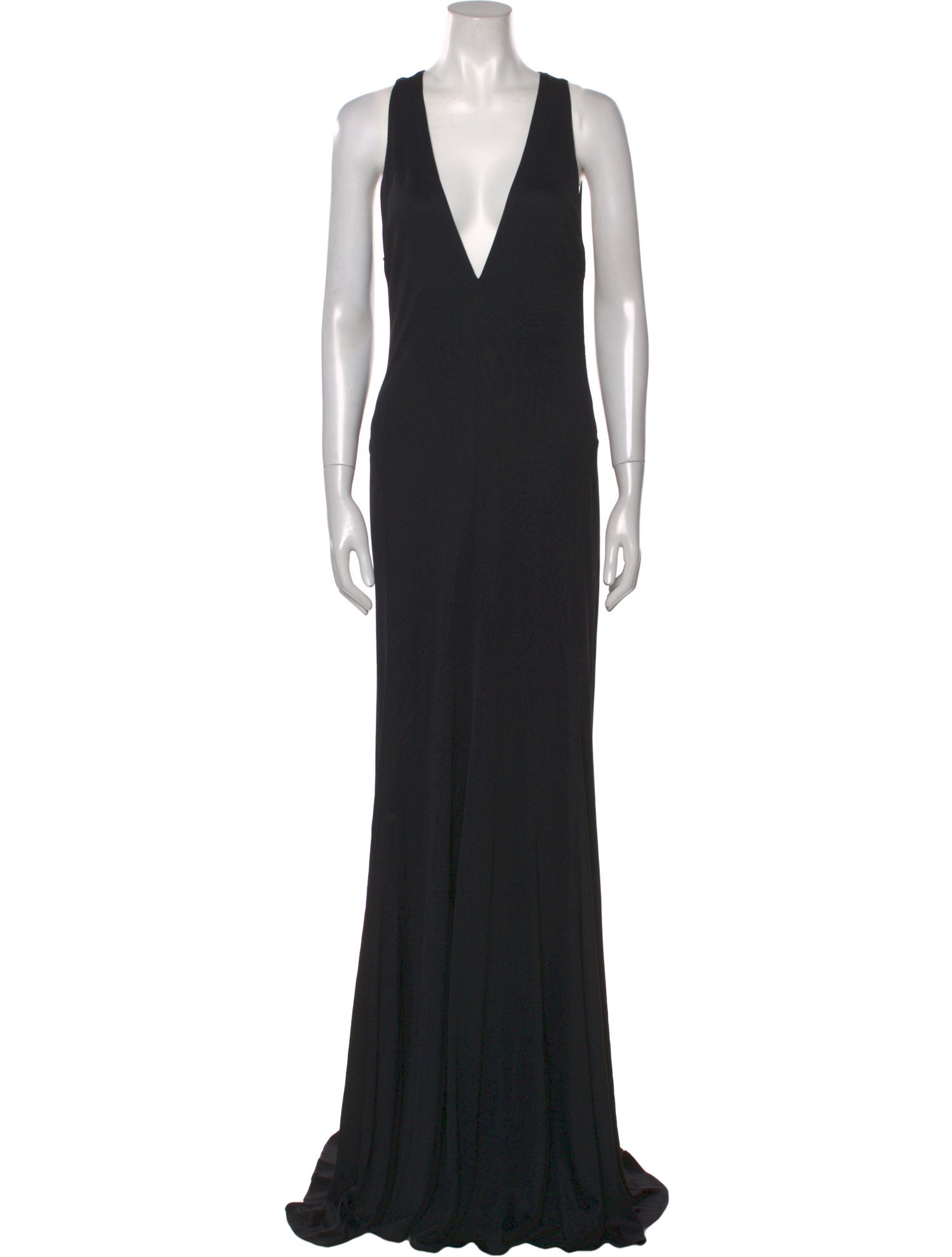 Ralph Lauren Collection V-Neck Long Dress