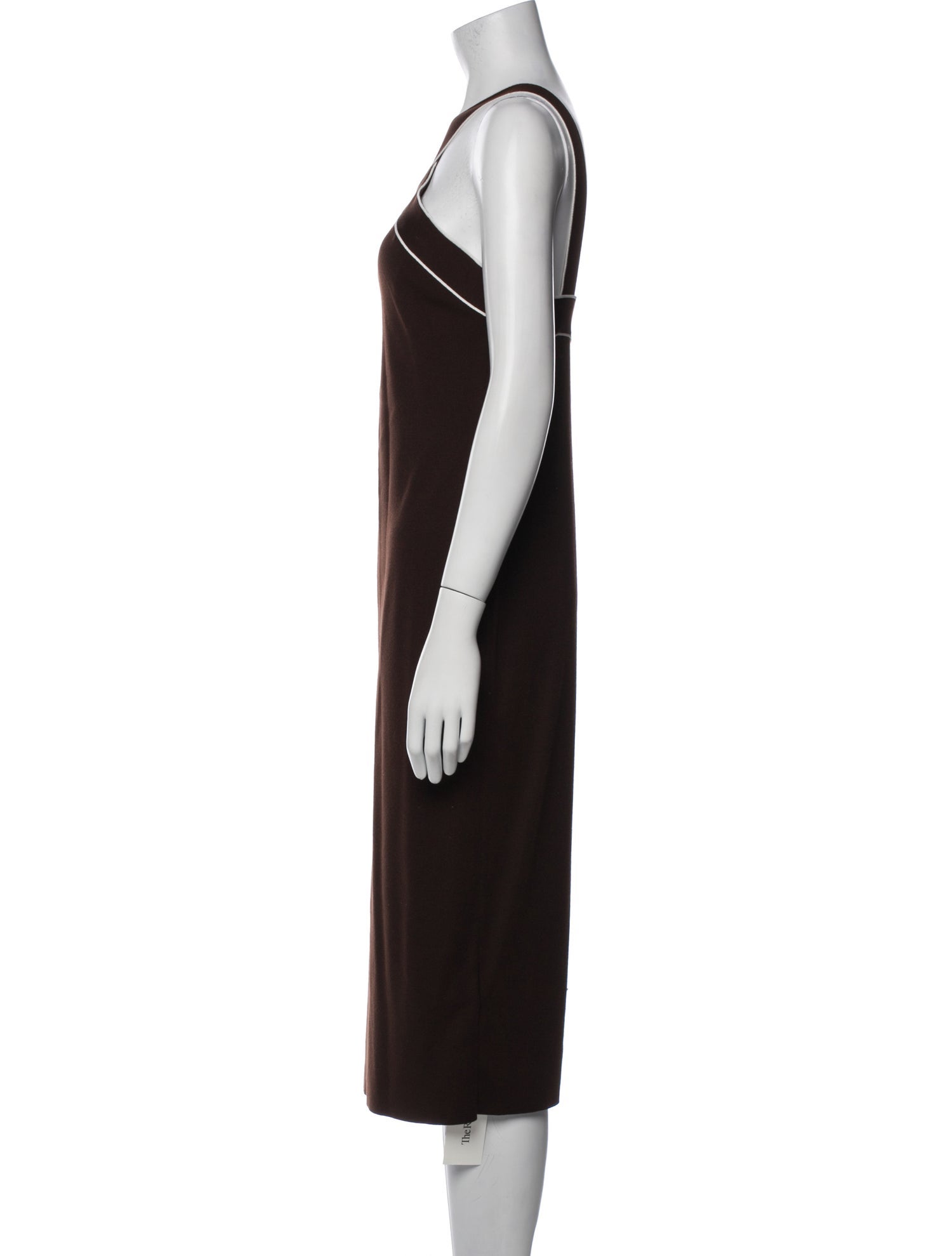 Ralph Lauren Collection Silk Midi Length Dress