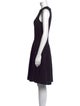 Ralph Lauren Collection Silk Knee-Length Dress