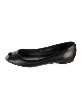 Ralph Lauren Collection Leather Flats