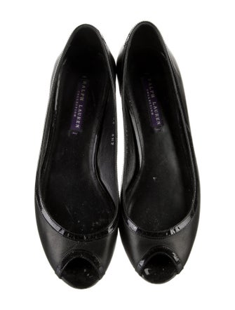 Ralph Lauren Collection Leather Flats