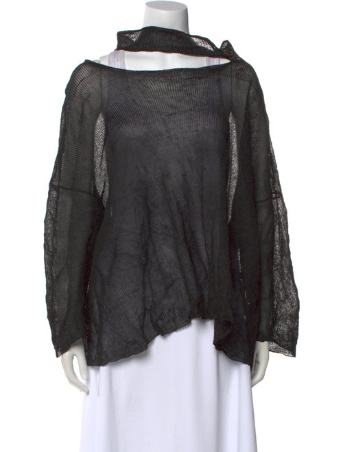 Ralph Lauren Collection Silk Cowl Neck Sweater