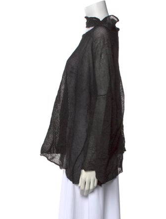 Ralph Lauren Collection Silk Cowl Neck Sweater