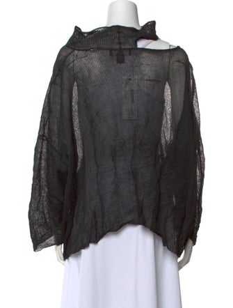 Ralph Lauren Collection Silk Cowl Neck Sweater