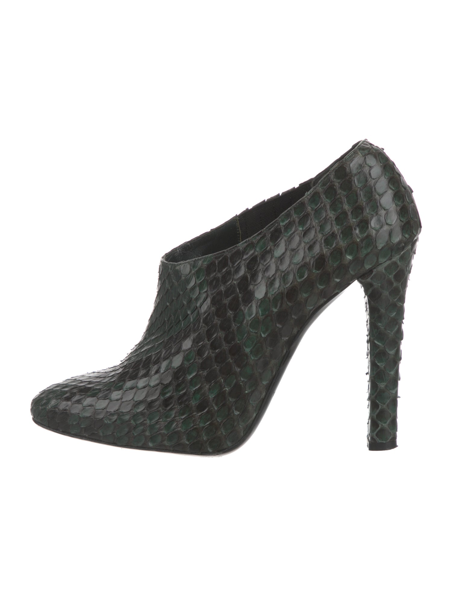 Ralph Lauren Collection Snakeskin Animal Print Pumps