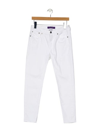 Ralph Lauren Collection Mid-Rise Skinny Leg Jeans