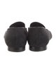 Ralph Lauren Collection Suede Crystal Embellishments Loafers