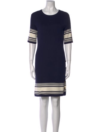 Ralph Lauren Collection Striped Mini Dress
