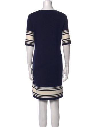 Ralph Lauren Collection Striped Mini Dress