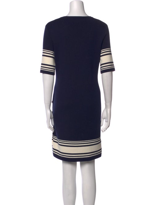 Ralph Lauren Collection Striped Mini Dress