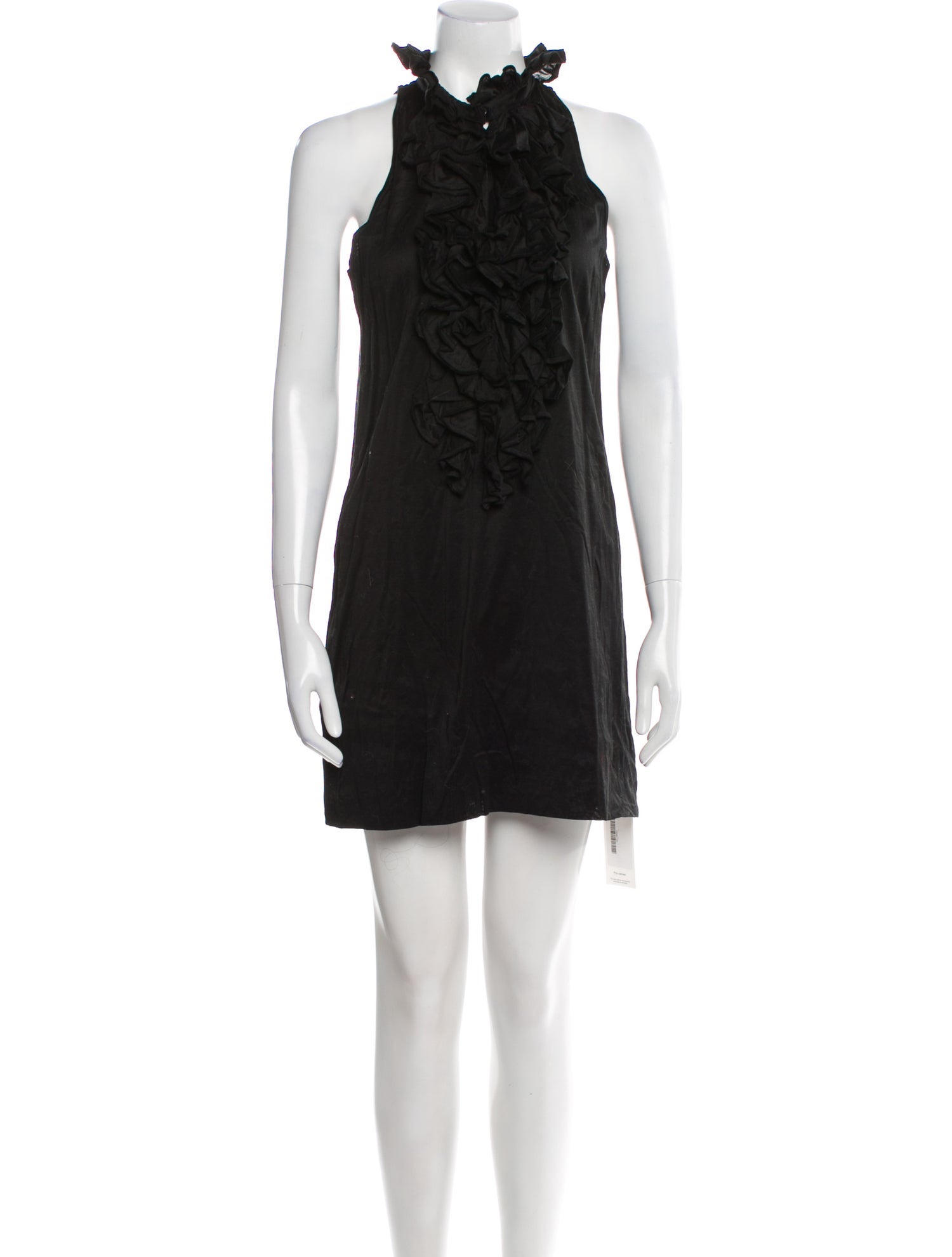 Ralph Lauren Collection Mock Neck Mini Dress