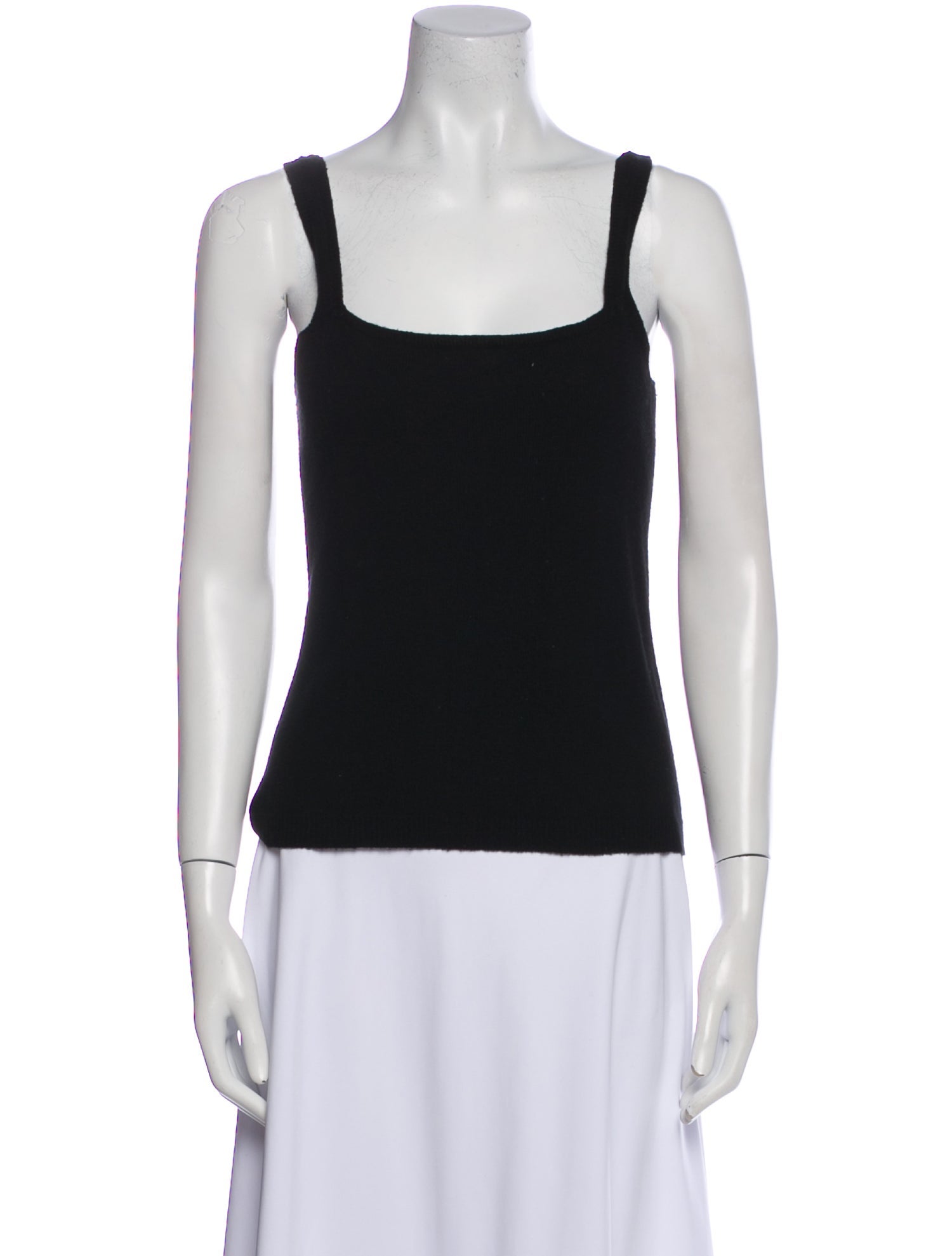 Ralph Lauren Collection Cashmere Square Neckline Sweater