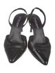 Ralph Lauren Collection Leather Slingback Pumps