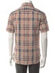 RRL & Co. Plaid Print Short Sleeve Shirt