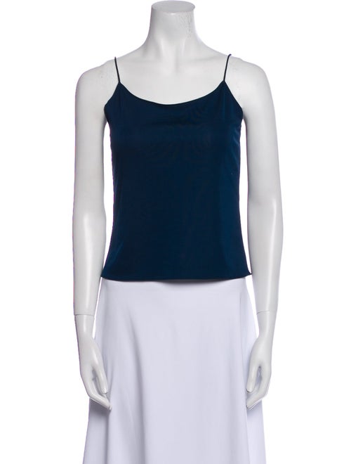 Ralph Lauren Collection Scoop Neck Sleeveless Top