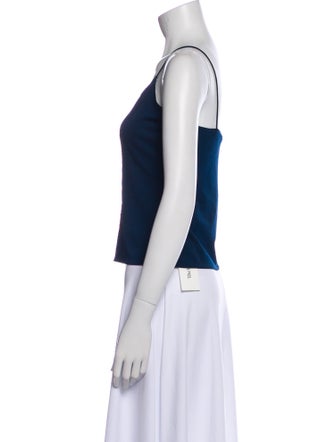 Ralph Lauren Collection Scoop Neck Sleeveless Top
