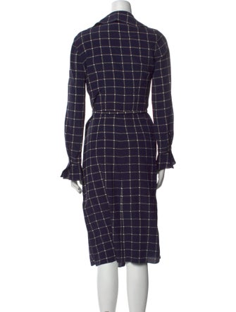 Ralph Lauren Collection Silk Midi Length Dress