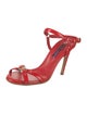 Ralph Lauren Collection Patent Leather Sandals