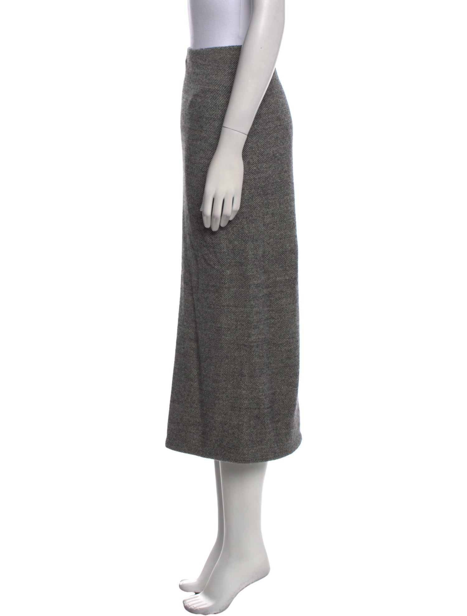 Ralph Lauren Collection Cashmere Midi Length Skirt