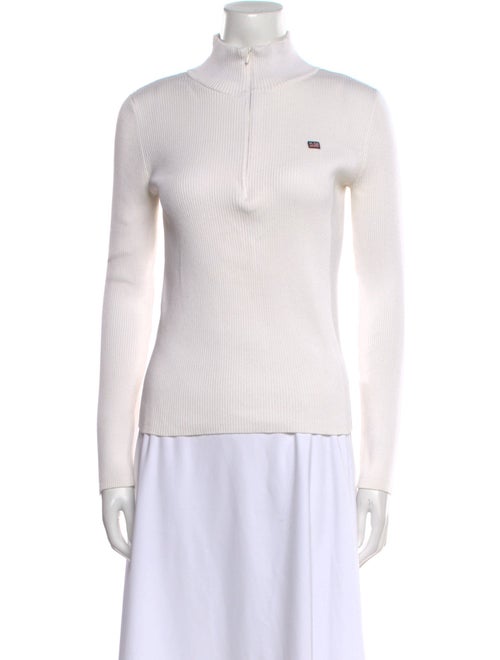 Ralph Lauren Collection Mock Neck Long Sleeve Top