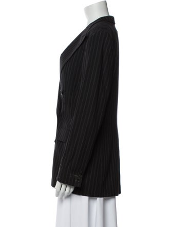 Ralph Lauren Collection Wool Striped Blazer