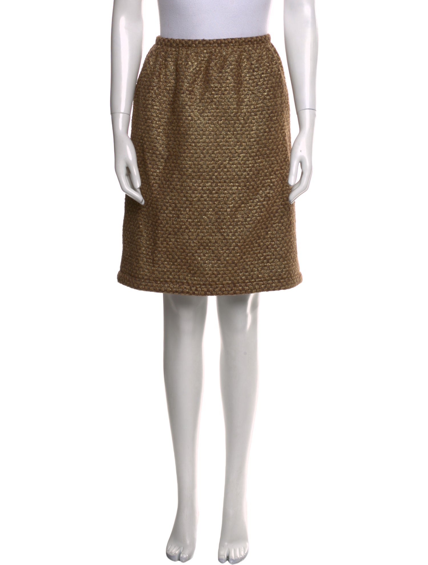 Ralph Lauren Collection Wool Knee-Length Skirt