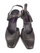Ralph Lauren Collection Leather Slingback Pumps
