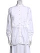 Ralph Lauren Collection Long Sleeve Button-Up Top