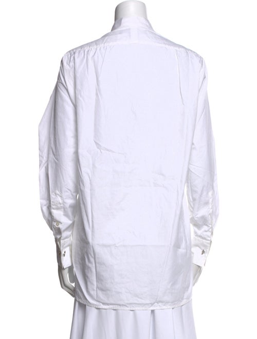 Ralph Lauren Collection Long Sleeve Button-Up Top