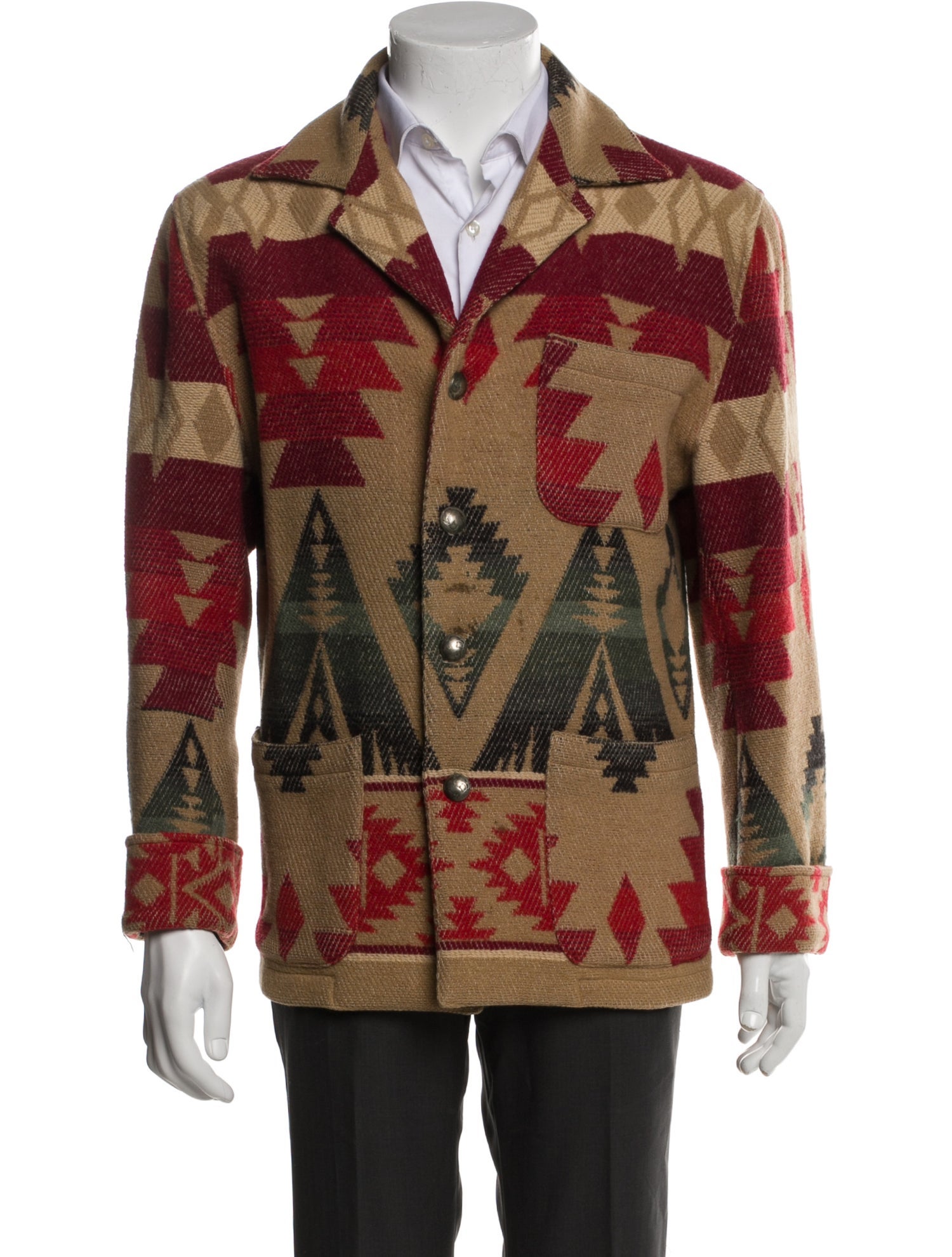 Ralph Lauren Vintage Late 1970's - Early 1980's Peacoat