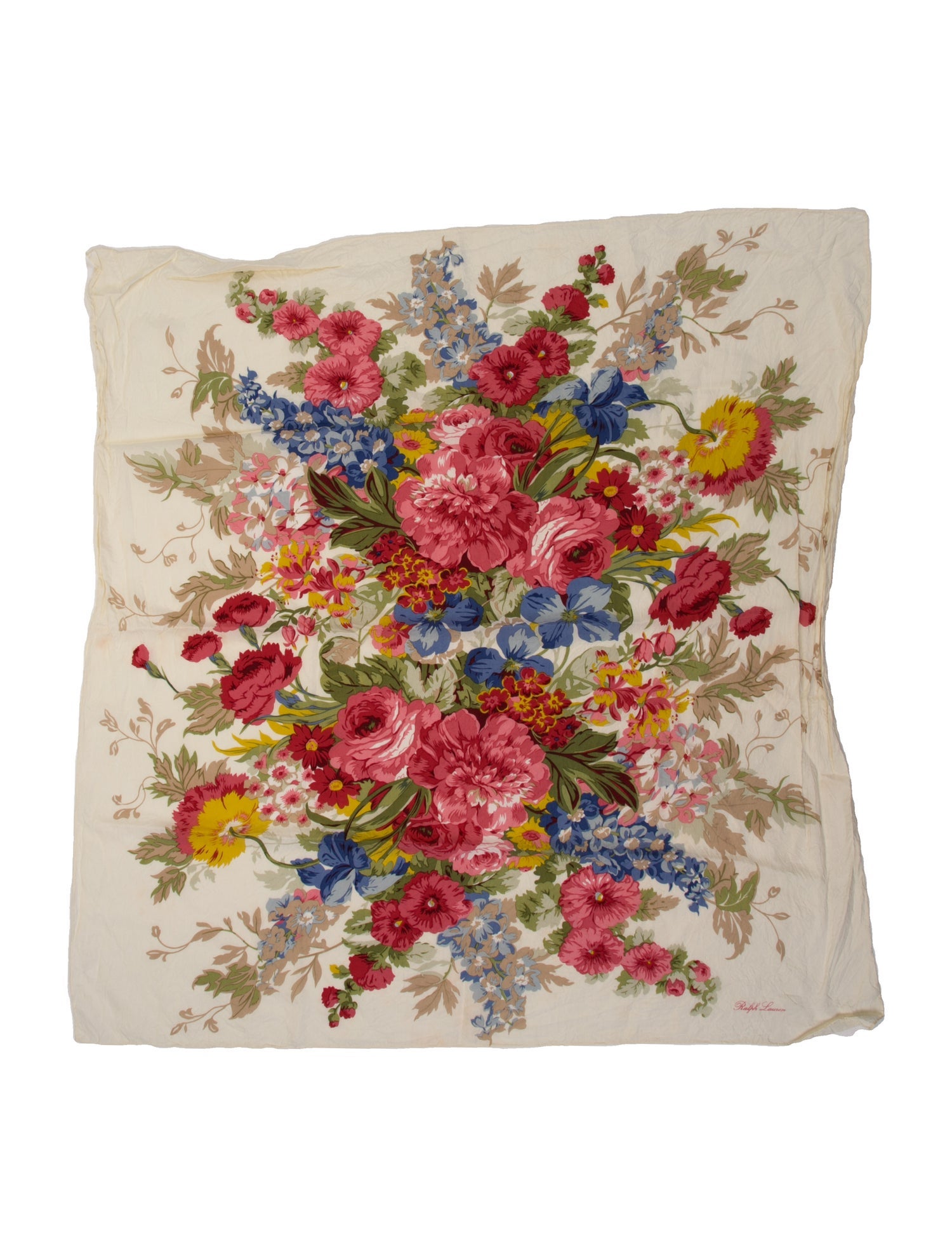 Ralph Lauren Collection Floral Print Scarf