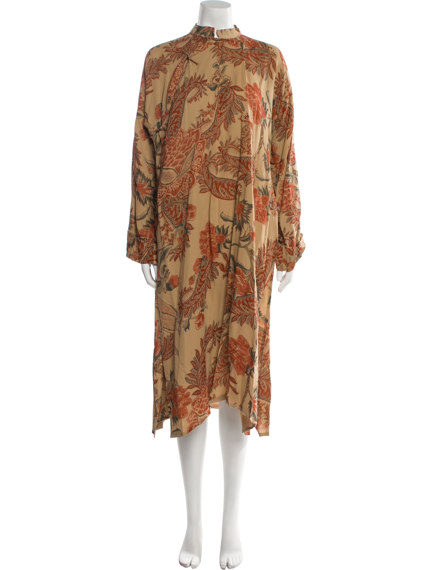 Ralph Lauren Collection Silk Printed Robe
