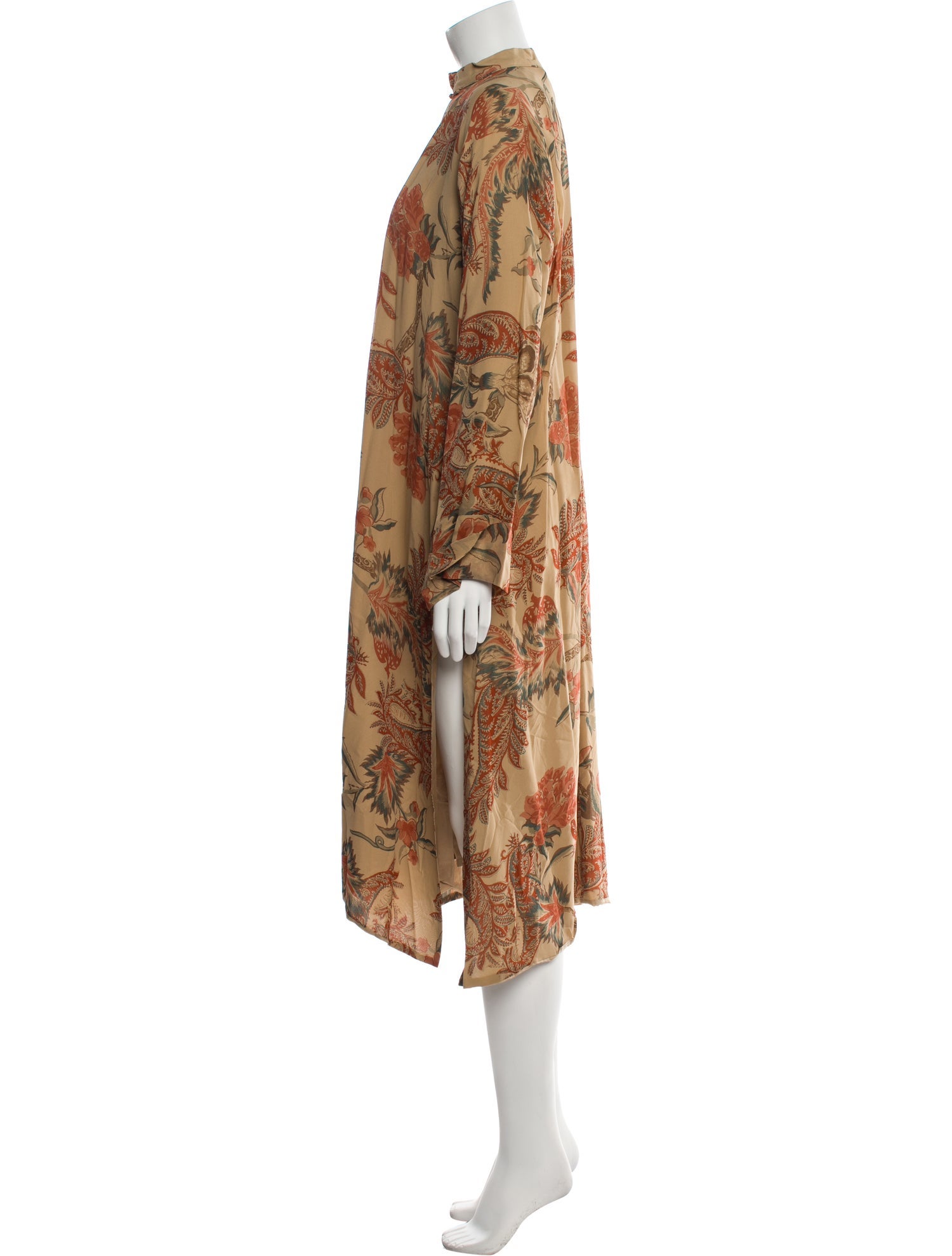 Ralph Lauren Collection Silk Printed Robe