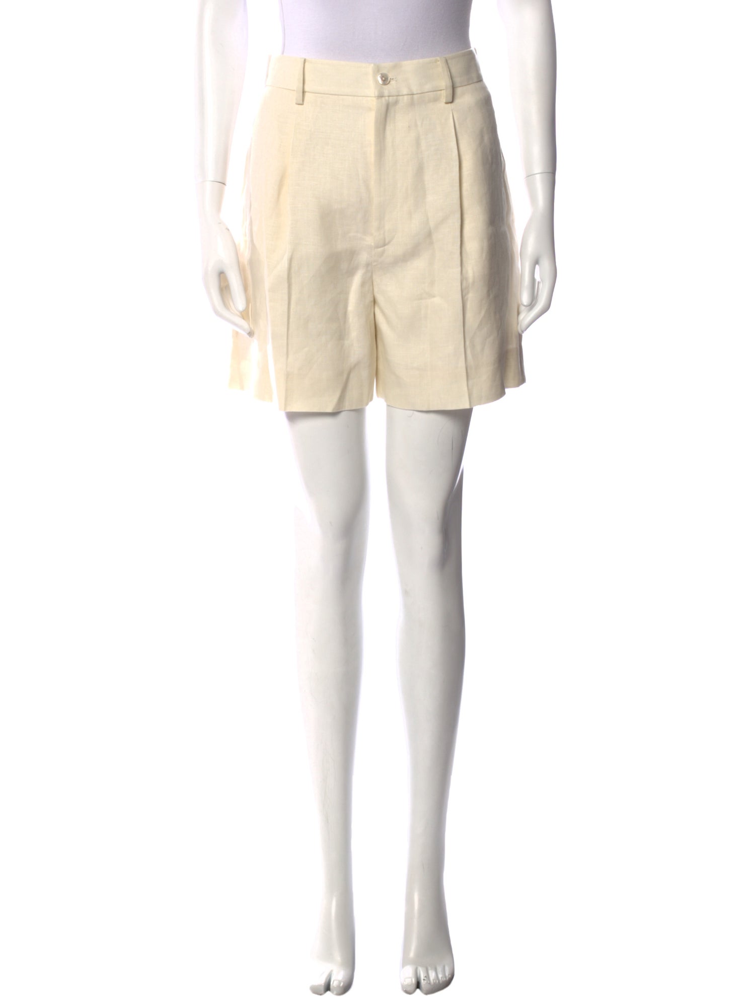 Ralph Lauren Collection Linen Knee-Length Shorts