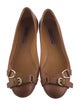 Ralph Lauren Collection Leather Ballet Flats