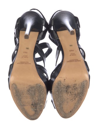 Ralph Lauren Collection Leather Slingback Sandals