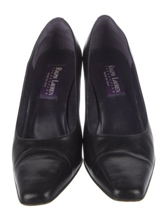 Ralph Lauren Collection Leather Pumps