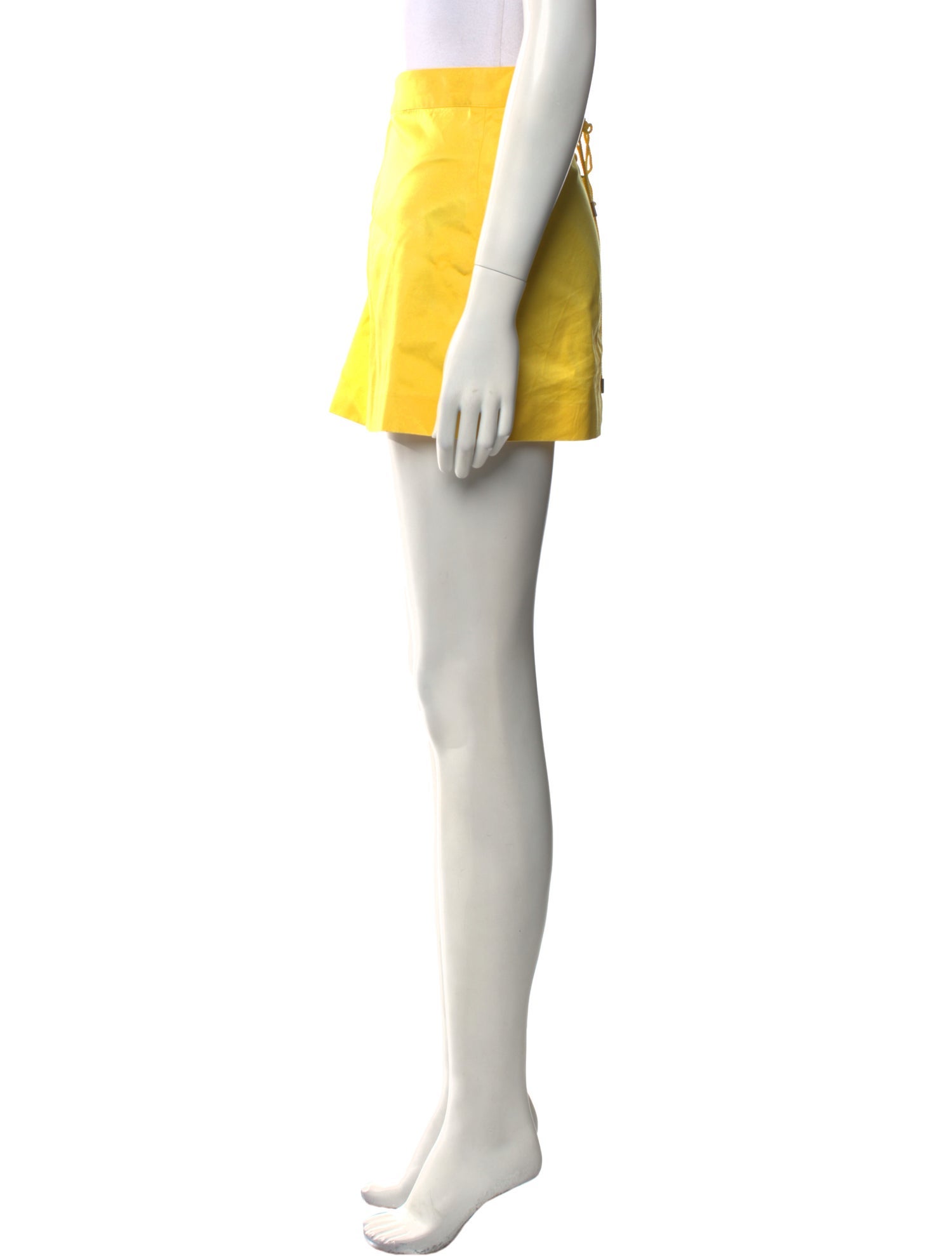 Ralph Lauren Collection Silk Mini Skirt