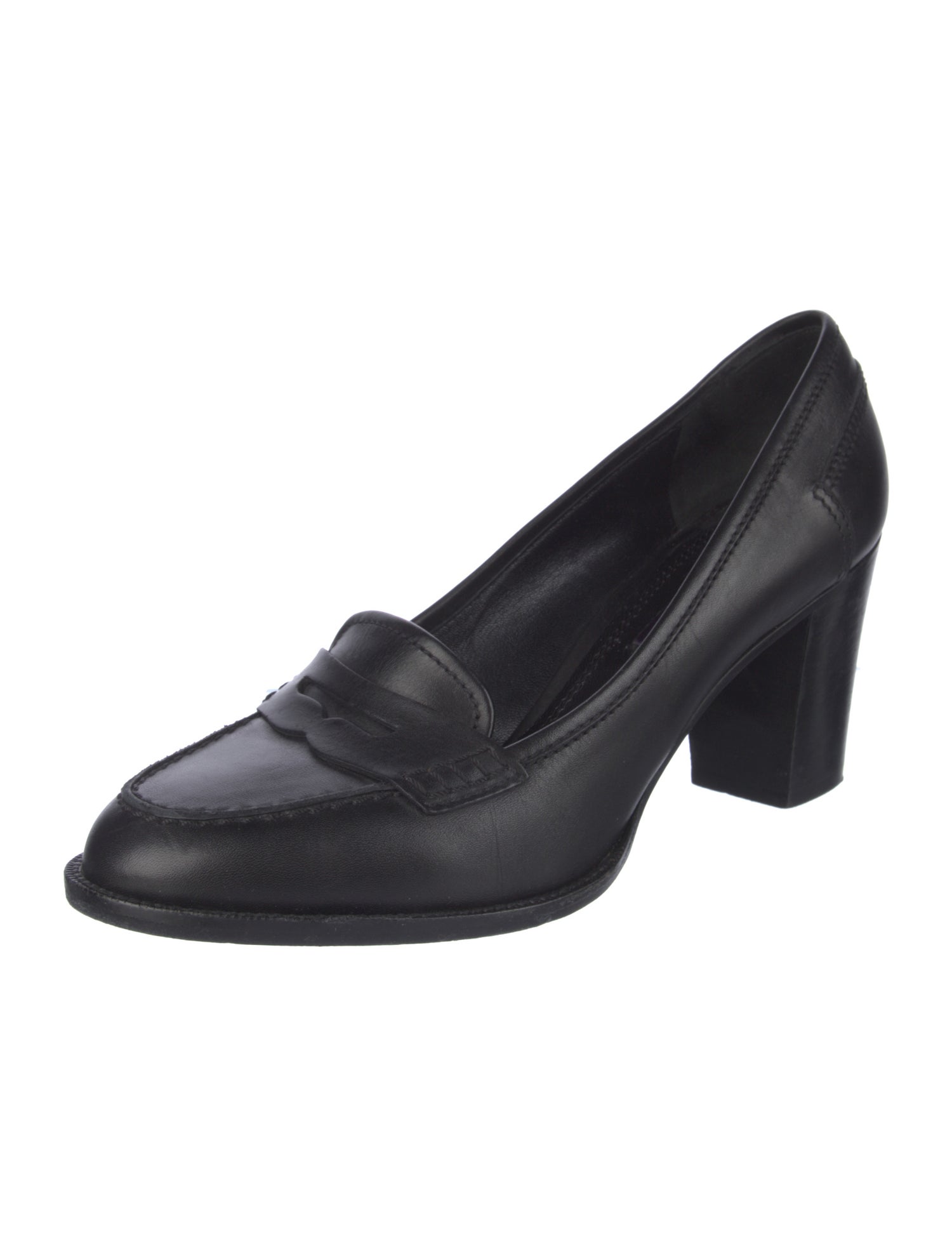 Ralph Lauren Collection Leather Pumps