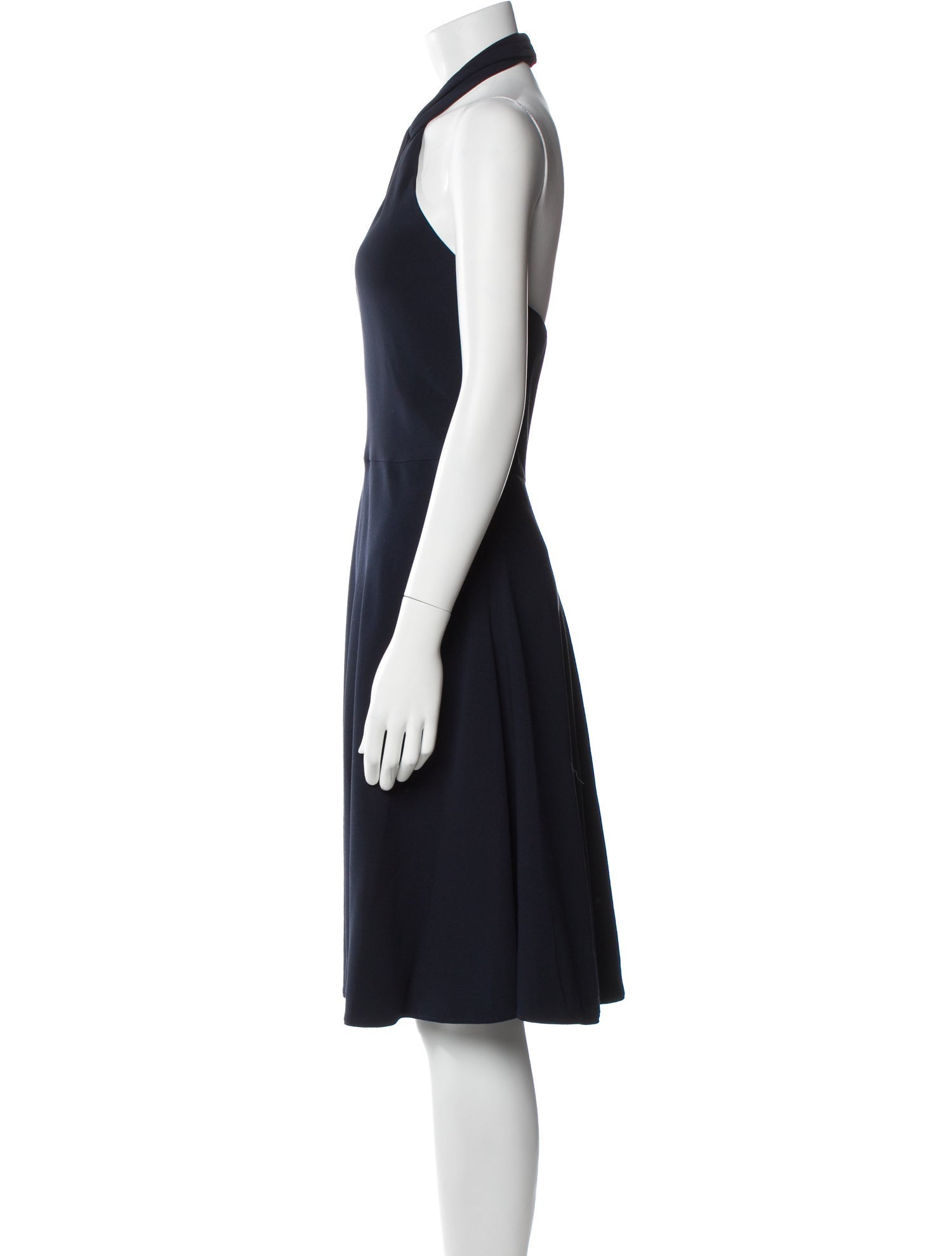 Ralph Lauren Collection Silk Knee-Length Dress