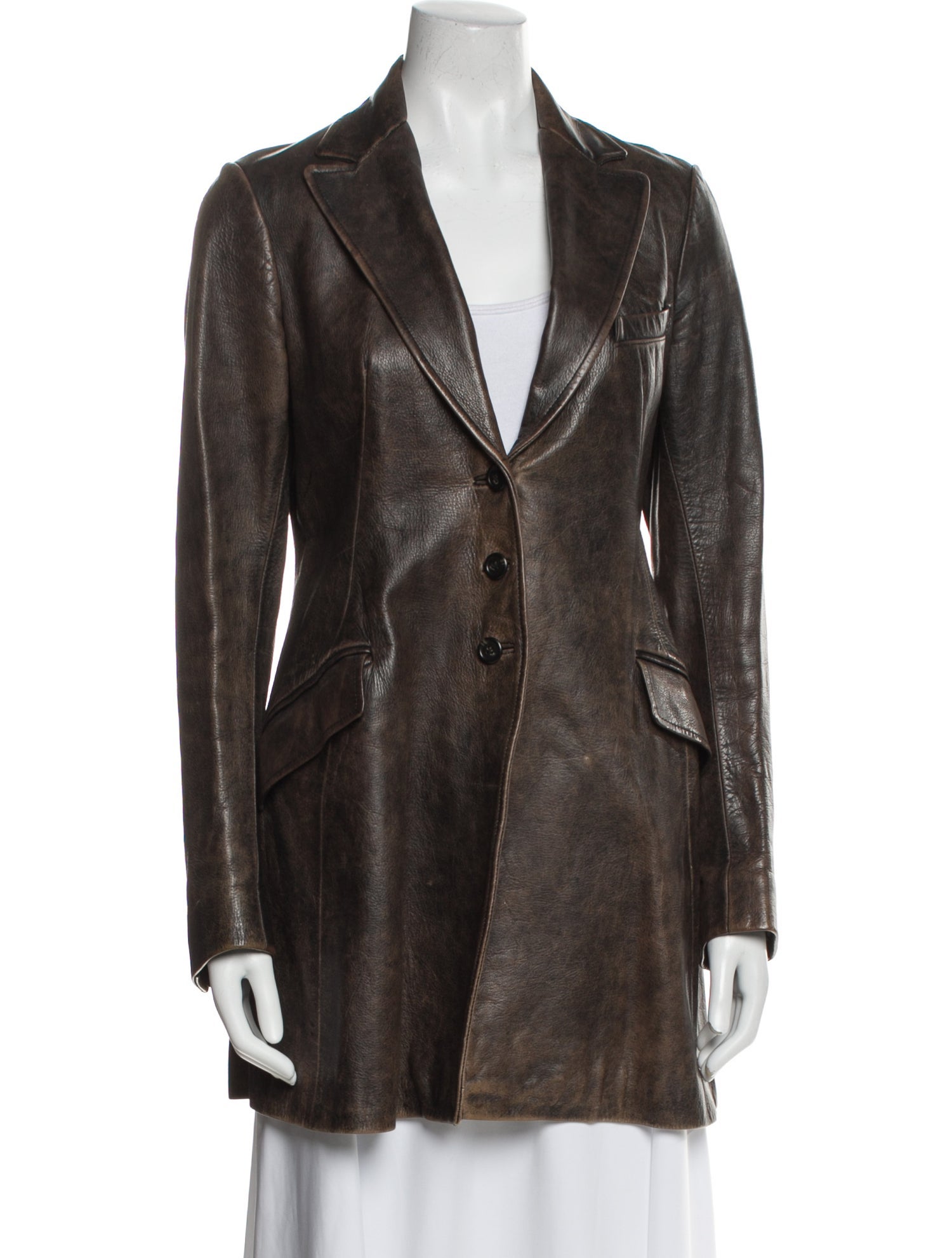 Ralph Lauren Collection Leather Jacket