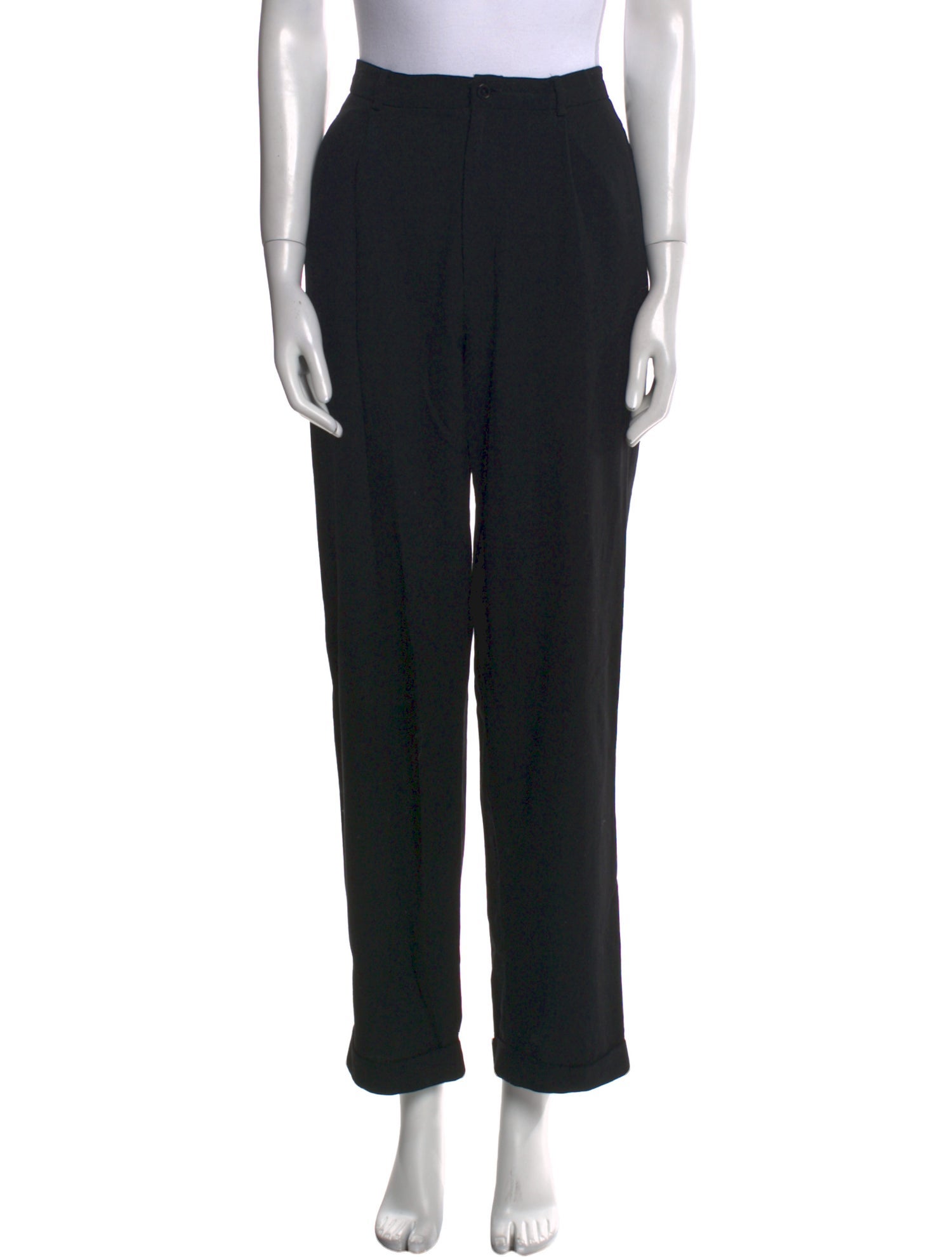 Ralph Lauren Collection Wool Straight Leg Pants