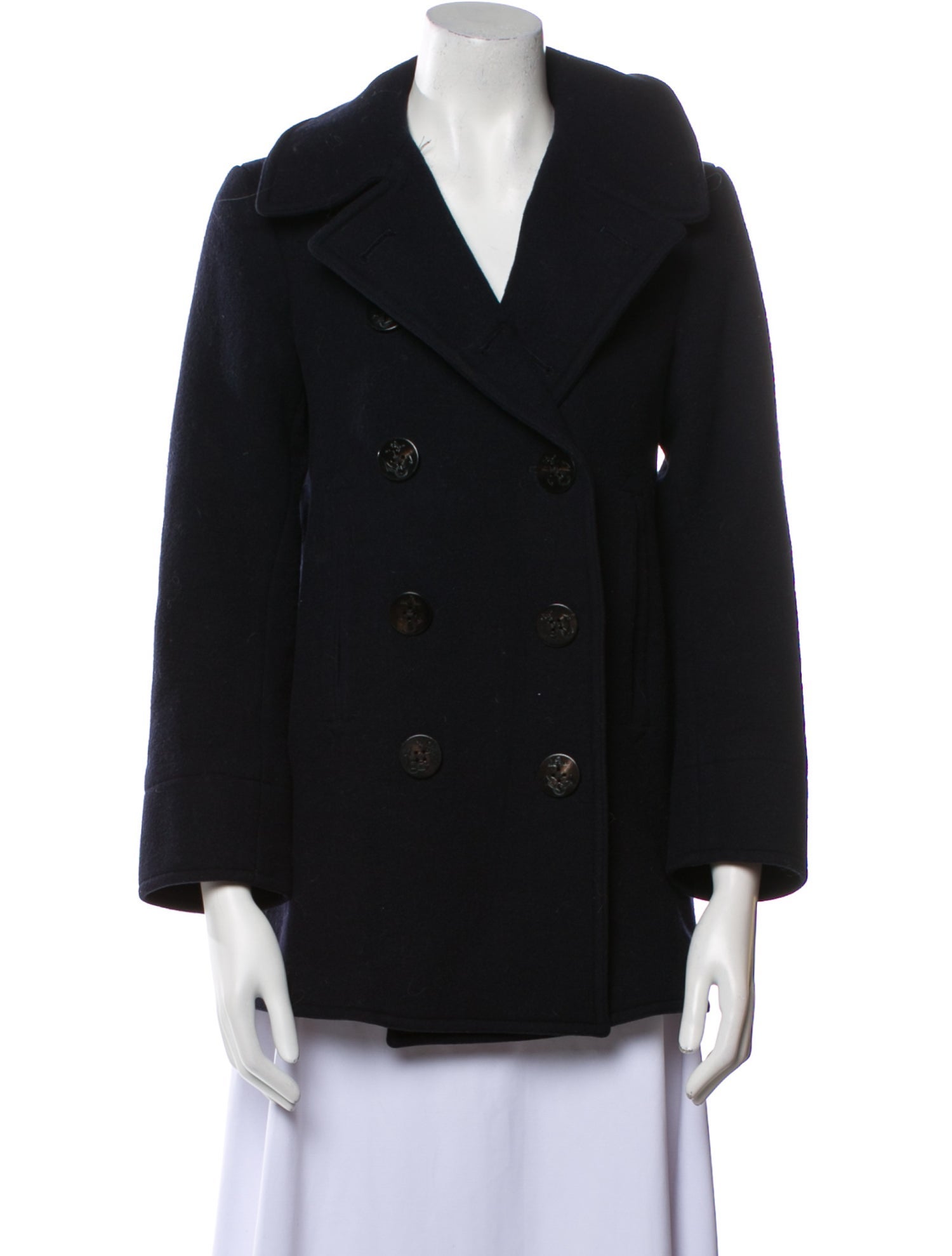 Ralph Lauren Collection Virgin Wool Peacoat