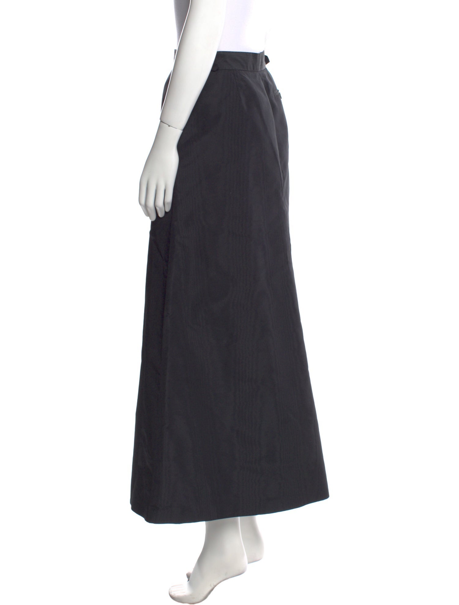 Ralph Lauren Collection Silk Midi Length Skirt